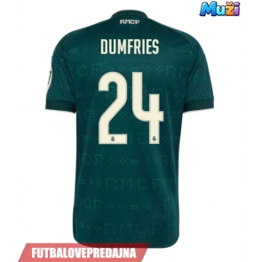Lacne Muži Futbalové dres Real Madrid Denzel Dumfries #24 2026-27 Krátky Rukáv - Preč